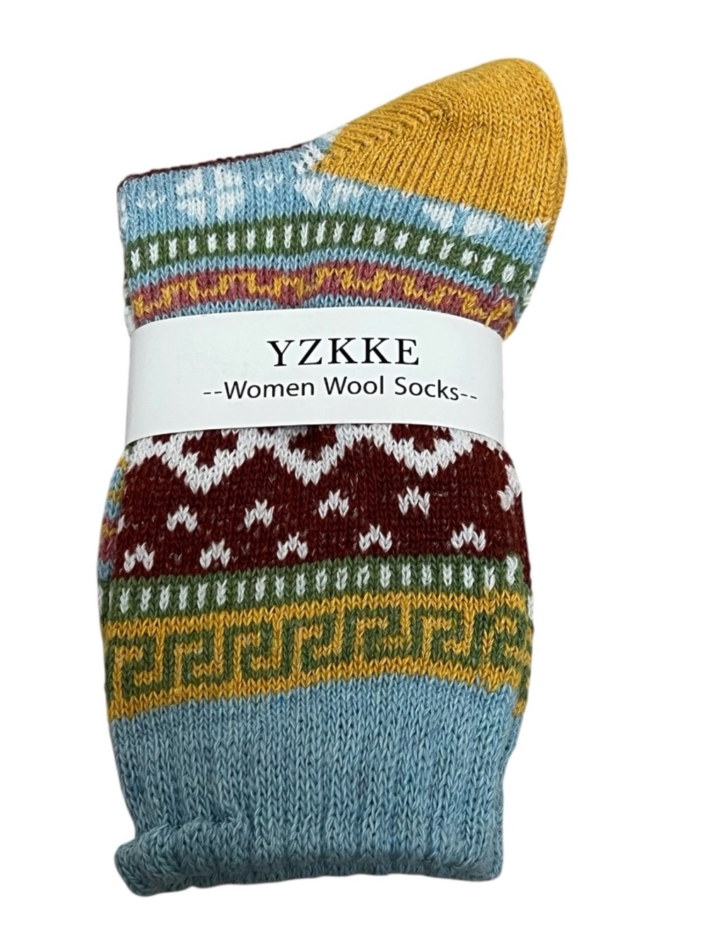Yzkke Women Wool Colorful Socks